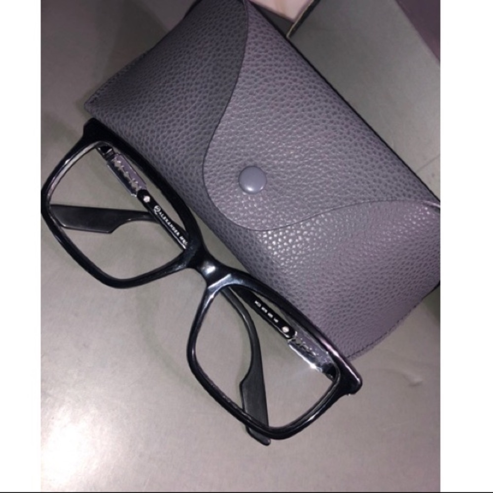 Alexander McQueen Black Frames